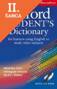 Lacná kniha Oxford Student´s Dictionary of English + CD-ROM