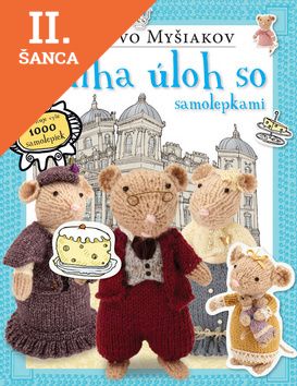 Lacná kniha Panstvo myšiakov- kniha úloh so samolepkami