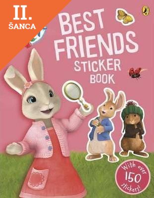 Lacná kniha Peter Rabbit Animation: Best Friends Sticker Book