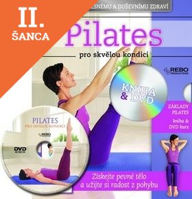 Lacná kniha Pilates pro skvělou kondici + DVD