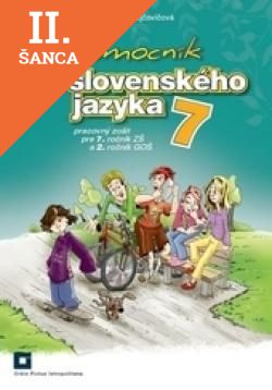 Lacná kniha Pomocník SJ - 7 ZŠ a 2 GOŠ Pracovný zošit