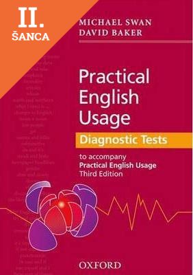 Lacná kniha Practical English Usage Diagnostic Test + kľúč( answer key)3rd edition