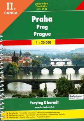 Lacná kniha PRAHA 1:20 000 ATLAS