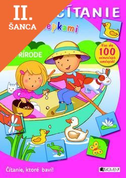 Lacná kniha Prvé čítanie so samolepkami - V prírode