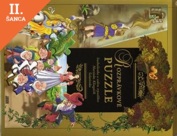 Lacná kniha Rozpravkové puzzle – Snehulienka a sedem trpaslíkov, Martinko Klingáčik, Šalatienka