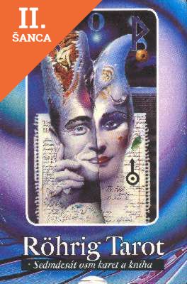 Lacná kniha Röhring Tarot - hra inspirace a fantazie