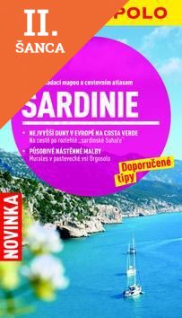 Lacná kniha Sardinie - cestovní průvodce se skládací mapou