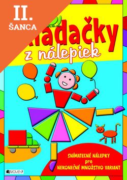 Lacná kniha Skladačky z nálepiek - modrý zošit