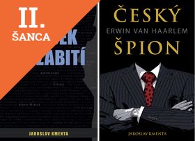 Lacná kniha Svědek na zabití + Český špion Erwin van Haarlem