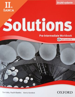 Lacná kniha Solutions Pre-Intermediate, 2nd Edition - Workbook + CD (SK Edition)