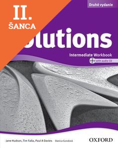 Lacná kniha Solutions Intermediate, 2nd Edition - Workbook + CD (SK Edition)