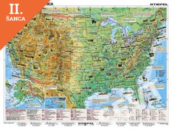 Lacná kniha Facts about USA - A3 karta