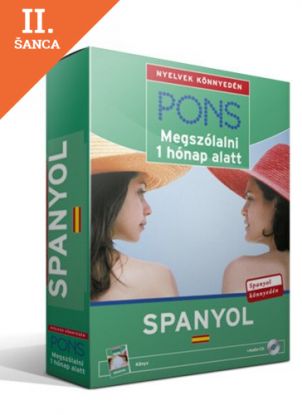 Lacná kniha PONS Megszólalni 1 hónap alatt: Spanyol könnyedén (CD melléklettel)