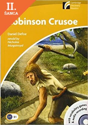 Lacná kniha Robinson Crusoe Level 4 Intermediate Book with CD-ROM and Audio CD