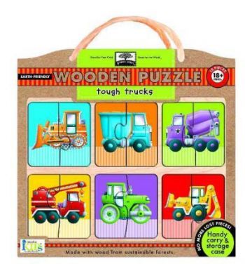 Tough Trucks: Wooden Puzzle