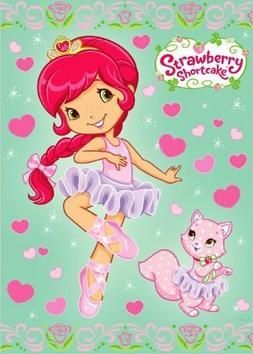 Strawberry - omalovánka A4