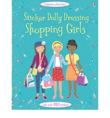 Sticker Dolly Dressing Shopping Girls