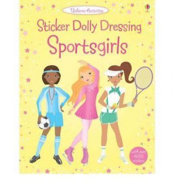 Sticker Dolly Dressing Sports Girls