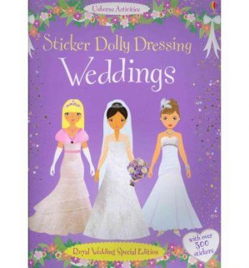 Sticker Dolly Dressing Weddings