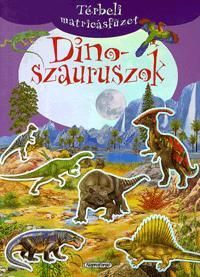 Térbeli matricásfüzet - Dinoszauruszok