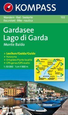 TM 102 Lago di Garda-Monte Baldo 1:50 000