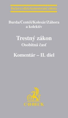 Trestný zákon - Osobitná časť II. diel
