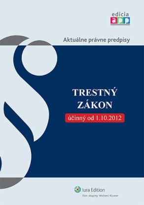 Trestný zákon účinný od 1.10.2012