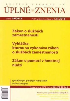 Úplné znenia 19 2013