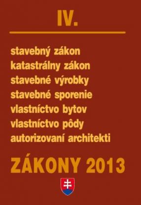 Zákony 2013 IV.