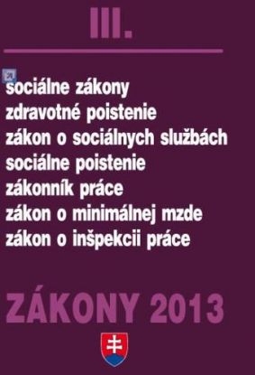 Zákony 2013 III.