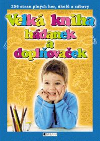 Velká kniha hádanek a doplňovaček - modrá