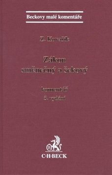 Zákon směnečný a šekový komentář
