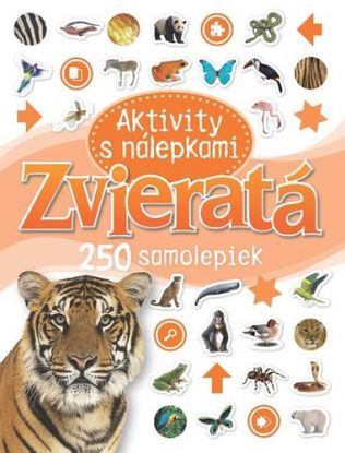 Zvieratá - Nálepková kniha