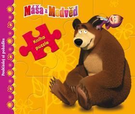 Máša a Medvěd Kniha puzzle