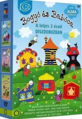 Bogyó és Babóca 1-2-3 DVD díszdobozban