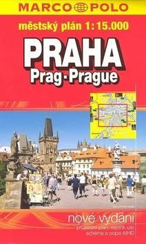 Praha 1:15 000 městský plán