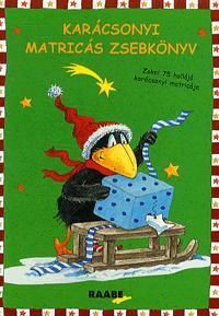 Karácsonyi matricás zsebkönyv