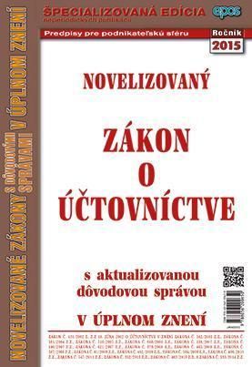 Novelizovaný zákon o účtovníctve 3/15