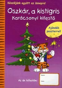 Oszkár, a kistigris - Karácsonyi kifestő