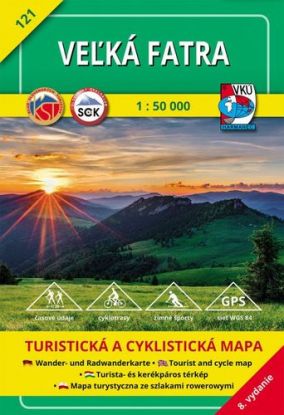 Veľká Fatra - TM 121 - 1: 50 000