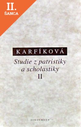 Lacná kniha Studie z patristiky a scholastiky II