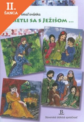 Lacná kniha Stretli sa s Ježišom-omaľovánka