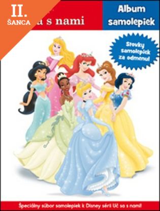 Lacná kniha Uč sa s nami Princezny se samolepkami