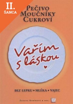 Lacná kniha Vařím s láskou: pečivo, moučníky, cukroví