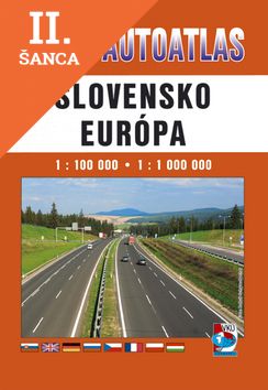 Lacná kniha Veľký autoatlas Slovenska a Európy