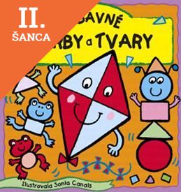 Lacná kniha Zábavné farby a tvary - nálepky a úlohy