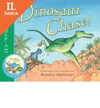 Lacná kniha Z- Dinosaur Chase (with CD)