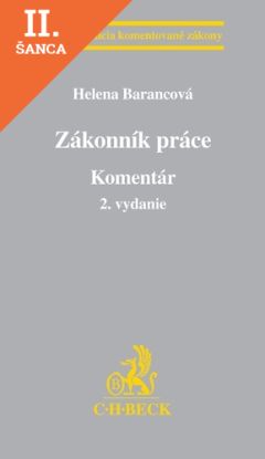 Lacná kniha Zákonník práce - Komentár, 2. vydanie