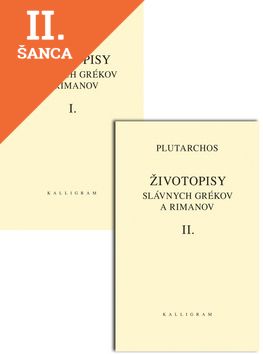 Lacná kniha Životopisy slávnych Grékov a Rimanov I.+II.