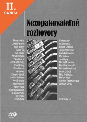 Lacná kniha Nezopakovateľné rozhovory